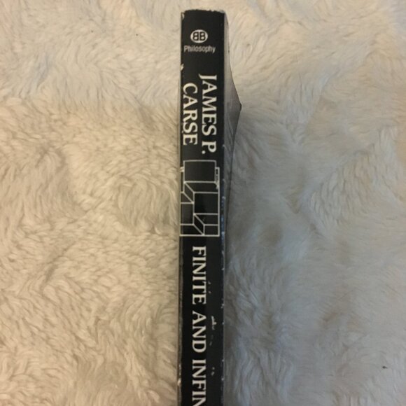 'Finite and Infinite Games' Novel By James P. Carse - Picture 6 of 6